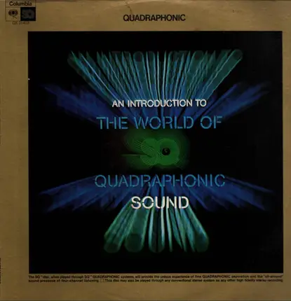 Quadraphonic Promo Sampler - An Introduction To The World Of SQ Quadraphonic Sound