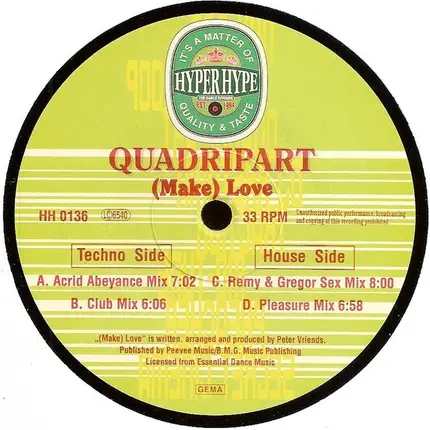 Quadripart - (Make) Love
