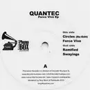 12inch Vinyl Single - Quantec - Force Vive Ep - White