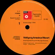 LP - Mozart - Jagd-Quartett B-dur KV458 / Dissonanzen-Quartett C-dur KV465