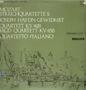 LP - Mozart - Quartetto Italiano - Quartett KV 428 / Jagd-Quartett KV 458
