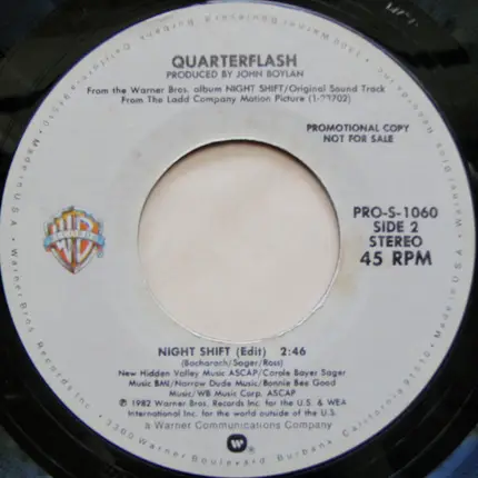 Quarterflash - Night Shift