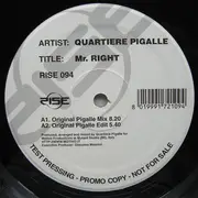 12inch Vinyl Single - Quartiere Pigalle - Mr. Right