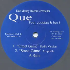 Que - Street Game / Dope Game