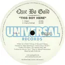 12'' - Que Bo Gold - This Boy Here