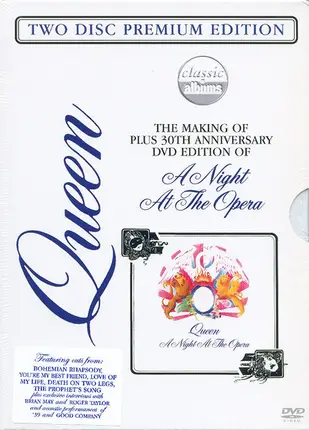 Queen - The Making Of Plus 30th Anniversary DVD Edition Of 'A Night At The Opera'