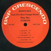 LP - Queen Ida And The Bon Temps Zydeco Band - Queen Ida And The Bon Temps Band Play The Zydeco - Red Labels