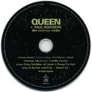 CD & DVD - Queen + Paul Rodgers - The Cosmos Rocks - Bound book