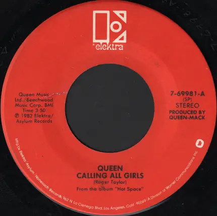 Queen - Calling All Girls