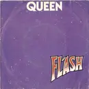 7inch Vinyl Single - Queen - Flash - Queen written in Red