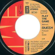 7inch Vinyl Single - Queen - Play The Game - EMI Electrola Pressing