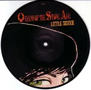 7inch Vinyl Single - Queens Of The Stone Age - Little Sister - Picture Disc/ Incl patch