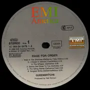 LP - Queensrÿche - Rage For Order