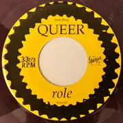 7inch Vinyl Single - Queer - Role / Ryder - Marbled Aubergine