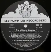 LP - Quicksilver Messenger Service - The Ultimate Journey