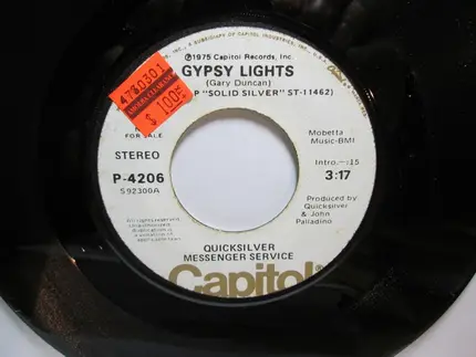 Quicksilver Messenger Service - Gypsy Lights
