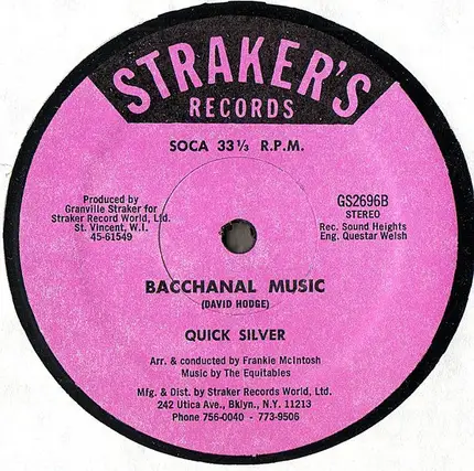 Quicksilver - Bacchanal