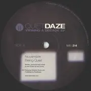 12inch Vinyl Single - Quiet Daze - Viewing A Decade EP