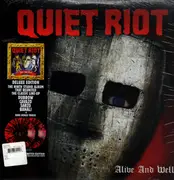 LP - Quiet Riot - Alive & Well - Red & Black Splatter Vinyl