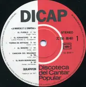 Double LP - Quilapayún - La Marche Et Le Drapeau