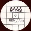 12inch Vinyl Single - Quince - REM / Alfa - Red Marbled