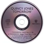 CD Single - Quincy Jones - Tomorrow