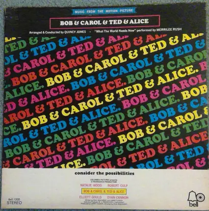Quincy Jones - Music From The Motion Picture Bob & Carol & Ted & Alice