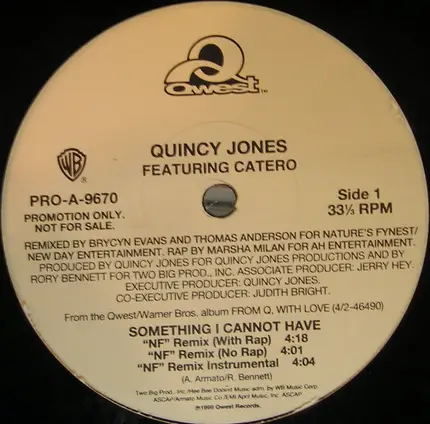 Quincy Jones - Something I Cannot Have