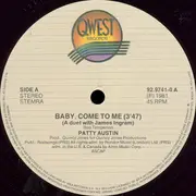 12inch Vinyl Single - Quincy Jones Presents Patti Austin Duet With James Ingram - Baby, Come To Me