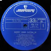 LP - Quincy Jones - Custom 20 - OBI + Insert