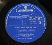 Double LP - Quincy Jones - Best Applause - OBI