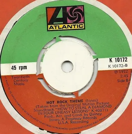 Quincy Jones - Listen To The Melody / Hot Rock Theme