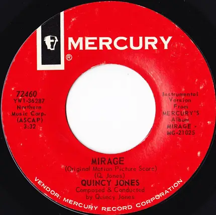 Quincy Jones - Mirage [Original Motion Picture Score]