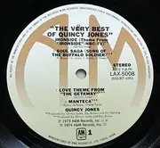 LP - Quincy Jones - The Very Best Of Quincy Jones - OBI + Lyric Insert