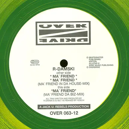 R-Damski - Ma' Friend