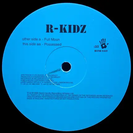 R-Kidz - Full Moon / Posessed