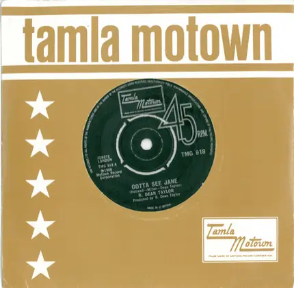 R. Dean Taylor - Gotta See Jane