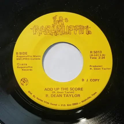 R. Dean Taylor - I'll Name The Baby After You / Add Up The Score