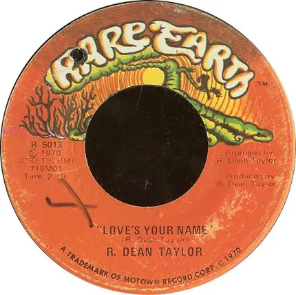 R. Dean Taylor - Indiana Wants Me