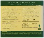 CD - R. Strauss / Debussy / Stravinsky / Mahler a.o. - Travel In Classic Style - Music of the Turn of Century