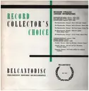 LP - R. Strauss - Record Collector's Choice