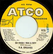 R.B. Greaves - Always Something There To Remind Me / Oh When I Was A Boy