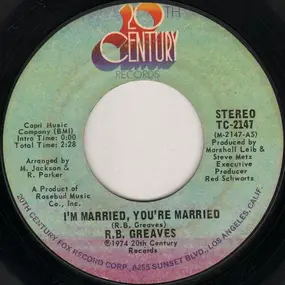 R.B. Greaves - Rock And Roll / I'm Married, You're Married