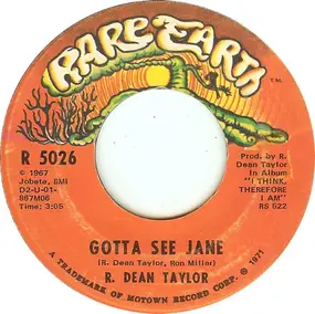 R. Dean Taylor - Gotta See Jane