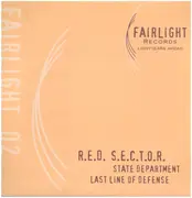 12inch Vinyl Single - R.E.D. S.E.C.T.O.R. - State Department / Last Line Of Defense