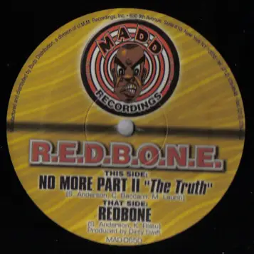 R.E.D.B.O.N.E. - No More Part II 'The Truth' / Redbone