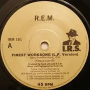 7inch Vinyl Single - R.E.M. - Finest Worksong - Paper Label