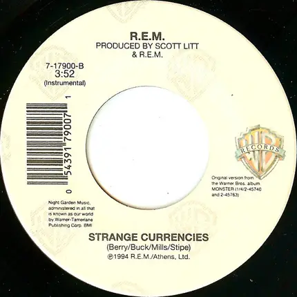 R.E.M. - Strange Currencies
