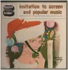 LP - R.Hattori, H.Chino, S.Wakamatsu a.o. - invitation to screen and popular music
