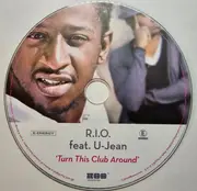CD Single - R.I.O Feat. U-Jean - Turn This Club Around - Promo Cardboard